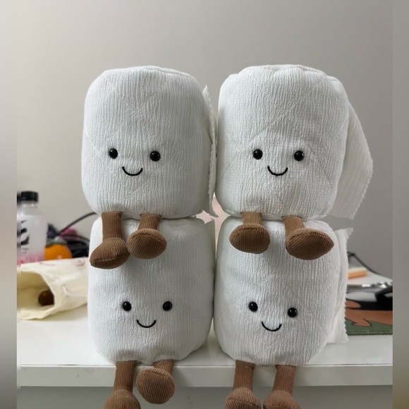 Jellycat Toilet Roll brand New with Tags (BNWT) - Picture 5 of 7